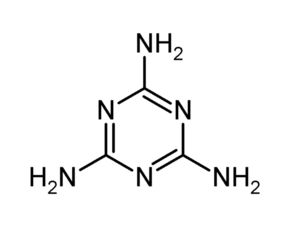 三聚氰胺的结构简式
